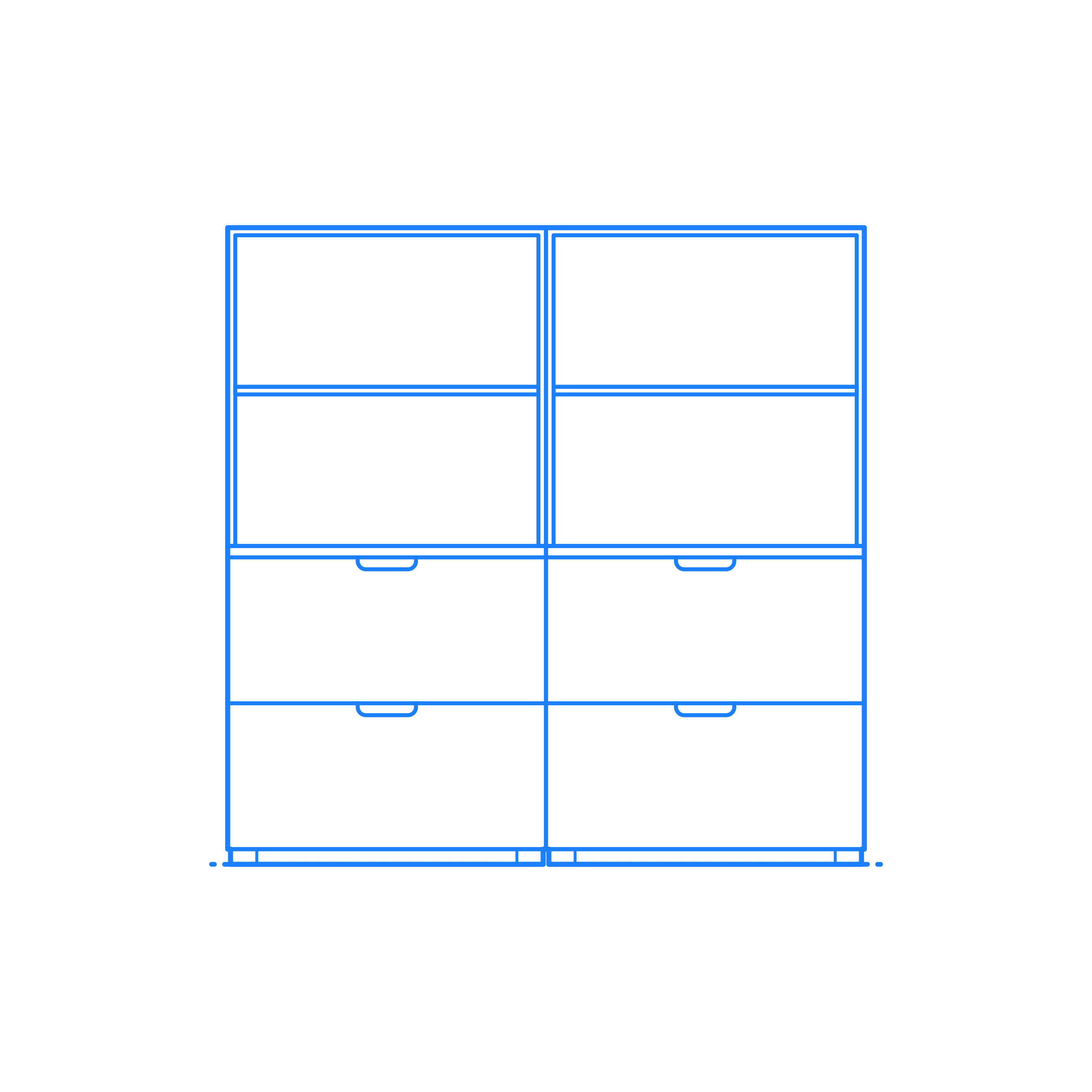 Furniture File Cabinets Ikea Galant Drawer Unit Tall Wide 2 Wide Simple Line Art Svg Free Vectors